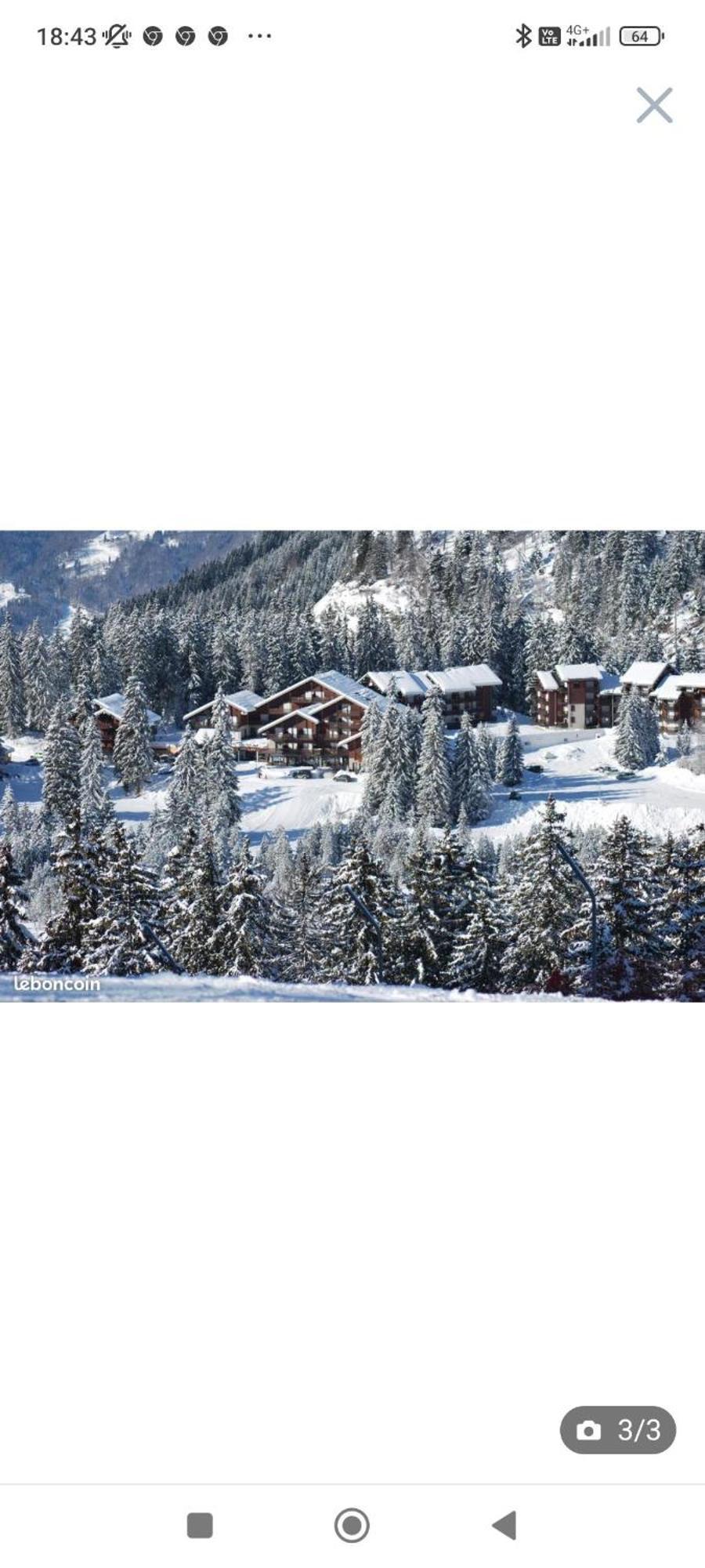 Studio Au Pied Des Pistes Avec Vue Sur La Montagne Mieussy Esterno foto